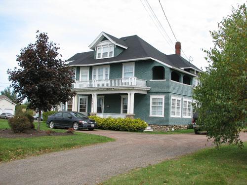 Dominique LeBlanc House - western view; City of Dieppe