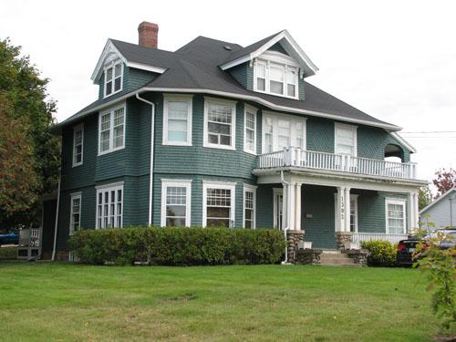 Dominique LeBlanc House - northwest view; City of Dieppe