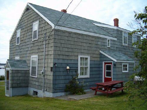 Rear and west elevation, William Stalker Homestead, Lockeport, 2004.; Heritage Division, NS Dept. of Tourism, Culture and Heritage, 2004.