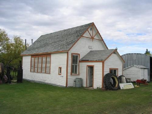 View of Prosperity School within the Rocanville and District Museum Site, 2004.; Government of Saskatchewan, Brett Quiring, 2004.