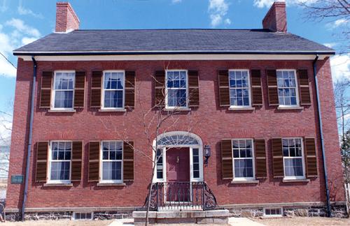 Sheriff Andrews House - front façade; Province of New Brunswick