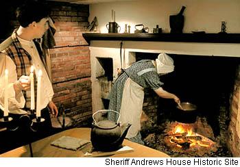 Sheriff Andrews House - interior view; Province of New Brunswick