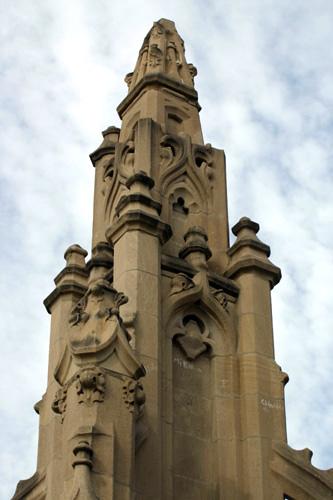 Detail view of the Waddell Fountain, Winnipeg, 2006; Historic Resources Branch, Manitoba Culture, Heritage, Tourism and Sport, 2006