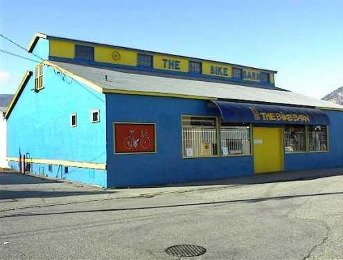 Exterior view of The Bike Barn, 2004; City of Penticton, 2004
