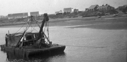 Association des Pêcheurs de Bas-Cap-Pelé Lobster Plant - Plant to the right of the image; Centre for Acadian Studies
