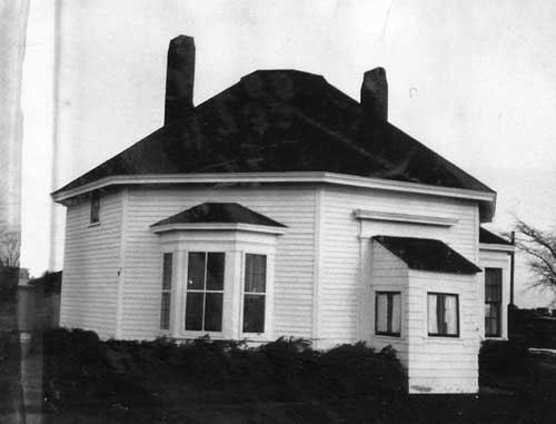 Captain George Anderson House - The house at the original site; Town of Sackville 
