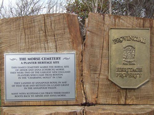 Morse Cemetery plaques, Carleton Corner, Nova Scotia, 2006.; Heritage Division, NS Dept. of Tourism, Culture and Heritage, 2006.