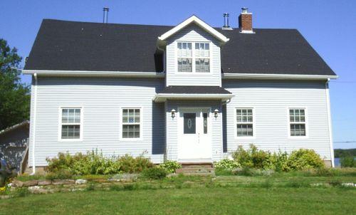 Morice House - Front facade - House fronts on Main Street; Town of Sackville