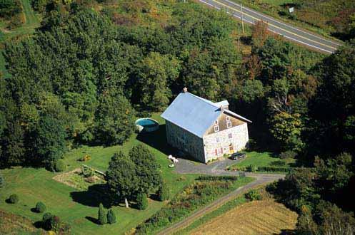 Moulin du Domaine-de-Lotbinière; Ministère de la Culture et des Communications, Pierre Lahoud, 2004