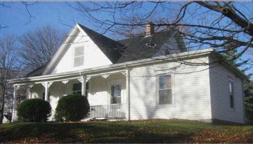 Dr. Alexander Fleming House - Front façade as seen from the University; Town of Sackville 