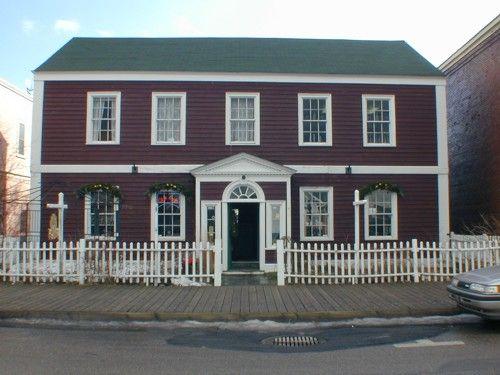 Front elevation, Adams-Ritchie House, Annapolis Royal, Nova Scotia, 2005.; Heritage Division, NS Dept. of Tourism, Culture and Heritage, 2005.