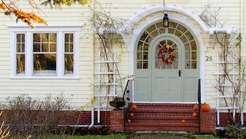 Exterior front entryway ; Rothesay Living Museum
