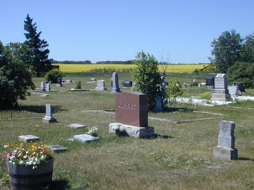North elevation of the Fleming Cemetery.; Government of Saskatchewan, Brett Quiring, 2006.