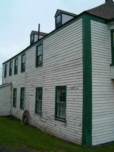 Rear elevation, including three-sided dormers, Ottawa House, Parrsboro, NS, 2005.; Heritage Division, NS Dept. of Tourism, Culture and Heritage, 2005.