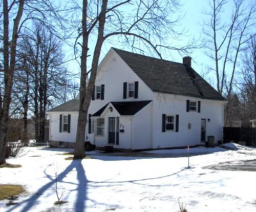 Showing north east elevation; City of Charlottetown, Natalie Munn, 2007