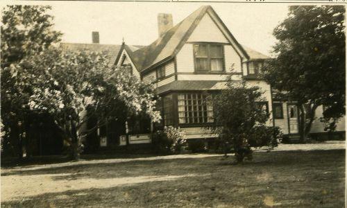 1920s image - sun porch addition; Town of Sackville