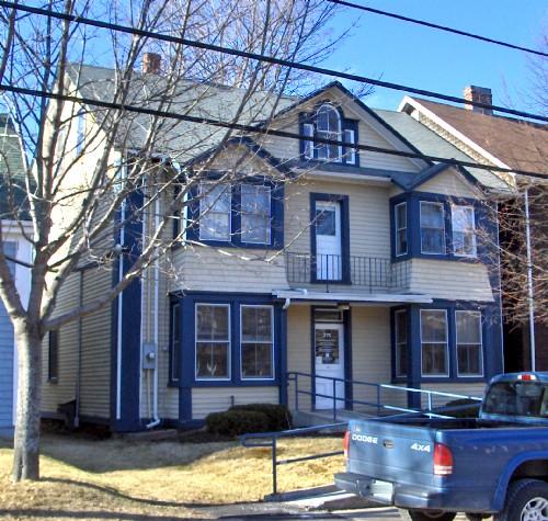 Showing south west elevation; City of Charlottetown, Natalie Munn, 2007