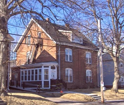 Showing south west elevation; City of Charlottetown, Natalie Munn, 2007