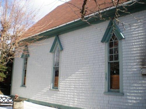 Side Elevation, Old Methodist Church, Chester, Nova Scotia, 2007.; Heritage Division, Nova Scotia Department of Tourism, Culture and Heritage, 2007.