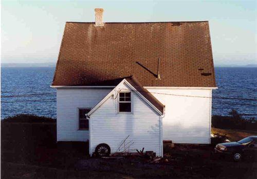Dorey House rear view, 1991; HRM Heritage Property Program, 1991.