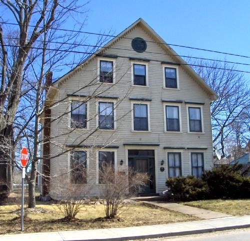 Showing west elevation; City of Charlottetown, Natalie Munn, 2007