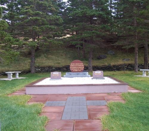 View at entrance to the Mother M. Bernard Kirwan Memorial. Photo taken December, 2005.