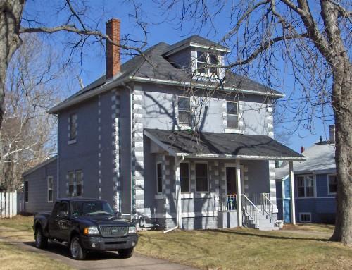 Showing south west elevation; City of Charlottetown, Natalie Munn, 2007