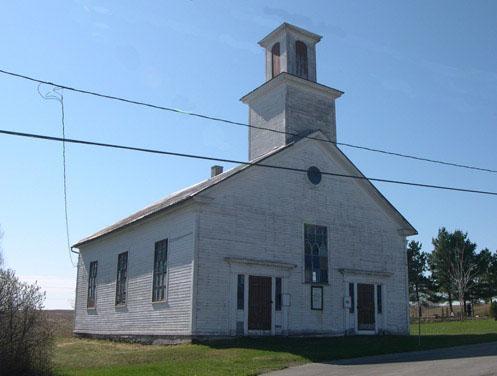 Église baptiste de Barnston; Fondation du patrimoine religieux du Québec, 2003