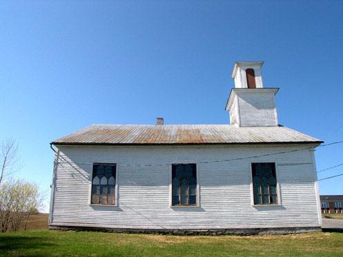 Église baptiste de Barnston; Fondation du patrimoine religieux du Québec, 2003