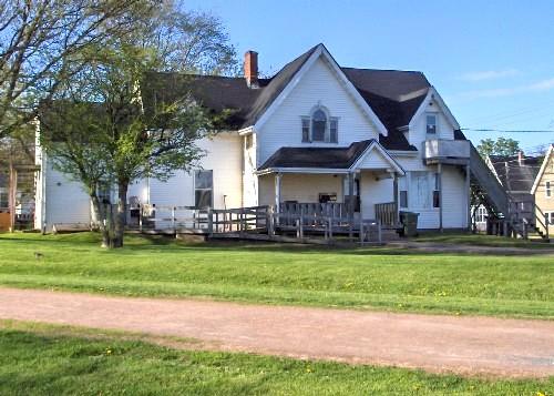Showing west elevation; City of Charlottetown, Natalie Munn, 2007