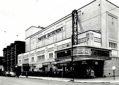 Historic photograph showing Outremont Theatre.; Library and Archives Canada | Bibliothèque et Archives Canada, Hayward Studios, PA-081560.