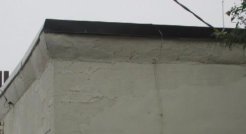 This image provides a view of the cornice, 2005.; City of Saint John