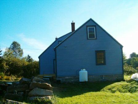 West elevation, Ryer-Davis House, Shelburne, Nova Scotia, 2005.

; Heritage Division, NS Dept. of Tourism, Culture and Heritage, 2005.