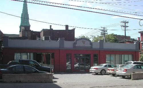 This photograph is a contextual view of the building on Princess Street, 2005.; City of Saint John
