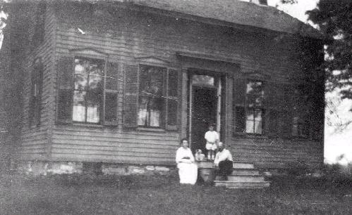 The house as it was prior to c. 1910; City of Windsor
