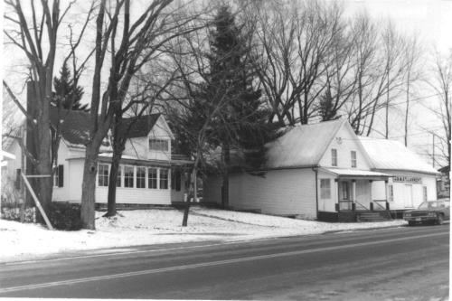 Historic view showing the wooden construction and finishing material.; Parks Canada Agency / Agence Parcs Canada