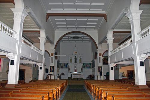 Interior view of Ste. Anne Roman Catholic Church, Ste. Anne, 2006; Historic Resources Branch, Manitoba Culture, Heritage and Tourism, 2006