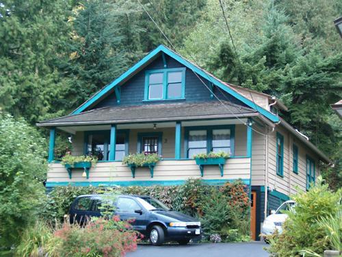 Exterior view of the Gilfillan Residence, 2004; City of Port Moody, 2004