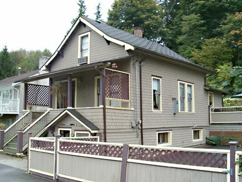 Exterior view of the Brelsford Residence, 2004; City of Port Moody, 2004