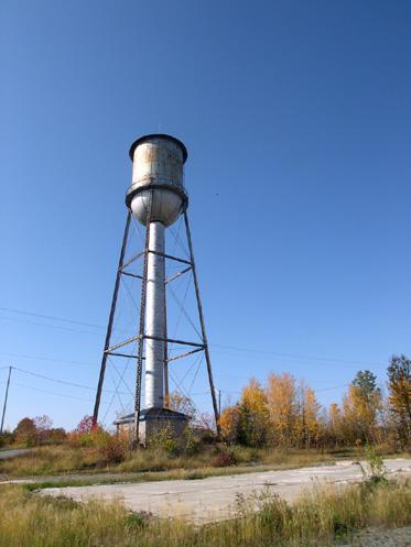 Château d'eau de l'ancienne mine Sullivan; Ministère de la Culture, des Communications et de la Condition féminine, Jean-François Rodrigue, 2004