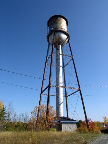 Château d'eau de l'ancienne mine Sullivan; Ministère de la Culture, des Communications et de la Condition féminine, Jean-François Rodrigue, 2004