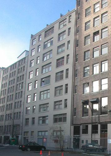 Exterior view of the Storey and Campbell Warehouse; City of Vancouver, 2004