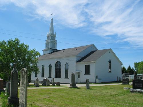 Rear view; Province of New Brunswick