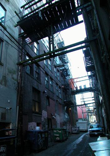 Exterior view of the Shelly Building; City of Vancouver, 2004