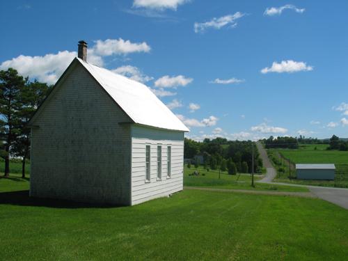 Looking east; Province of New Brunswick