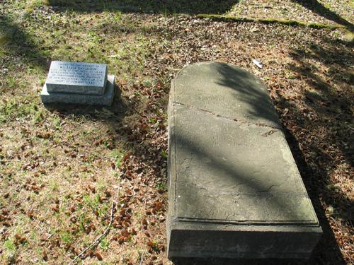 Gravestone of William Davidson ; Province of New Brunswick