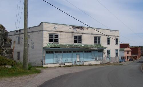 Fishermen's Union Trading Company Store, Port Union, NL, as seen from Main Street, June 2006.; HFNL/ Deborah O'Rielly 2006