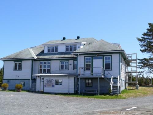 View of rear facade, Markland Cottage Hospital, Markland, NL.  Photo taken May 24, 2007.; Deborah O'Rielly HFNL 2007