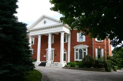 View of the North Portico; Susan Schappert, 2007