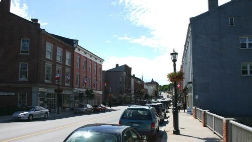 Downtown Port Hope, looking west; Susan Schappert, 2007